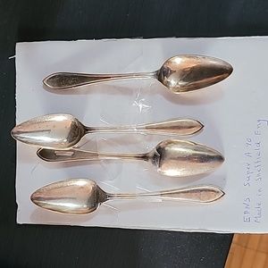 EPNS Super A90 Silver teaspoons